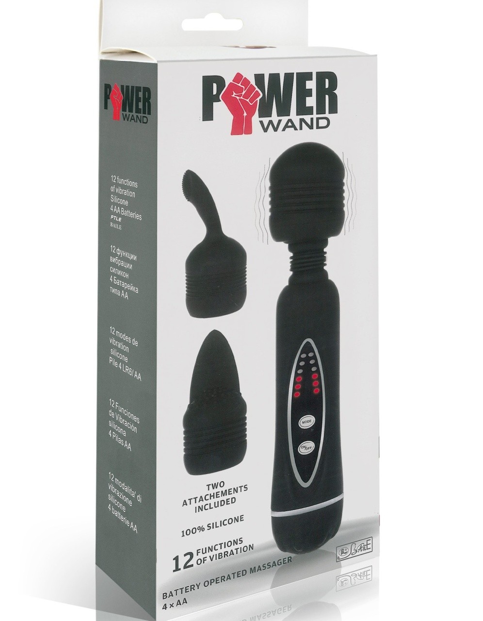 Klitoralni masažer sa dodacima | Magical Power Wand