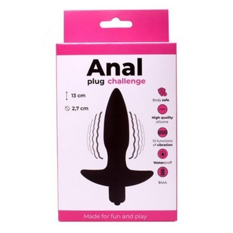 Vibro anal plug