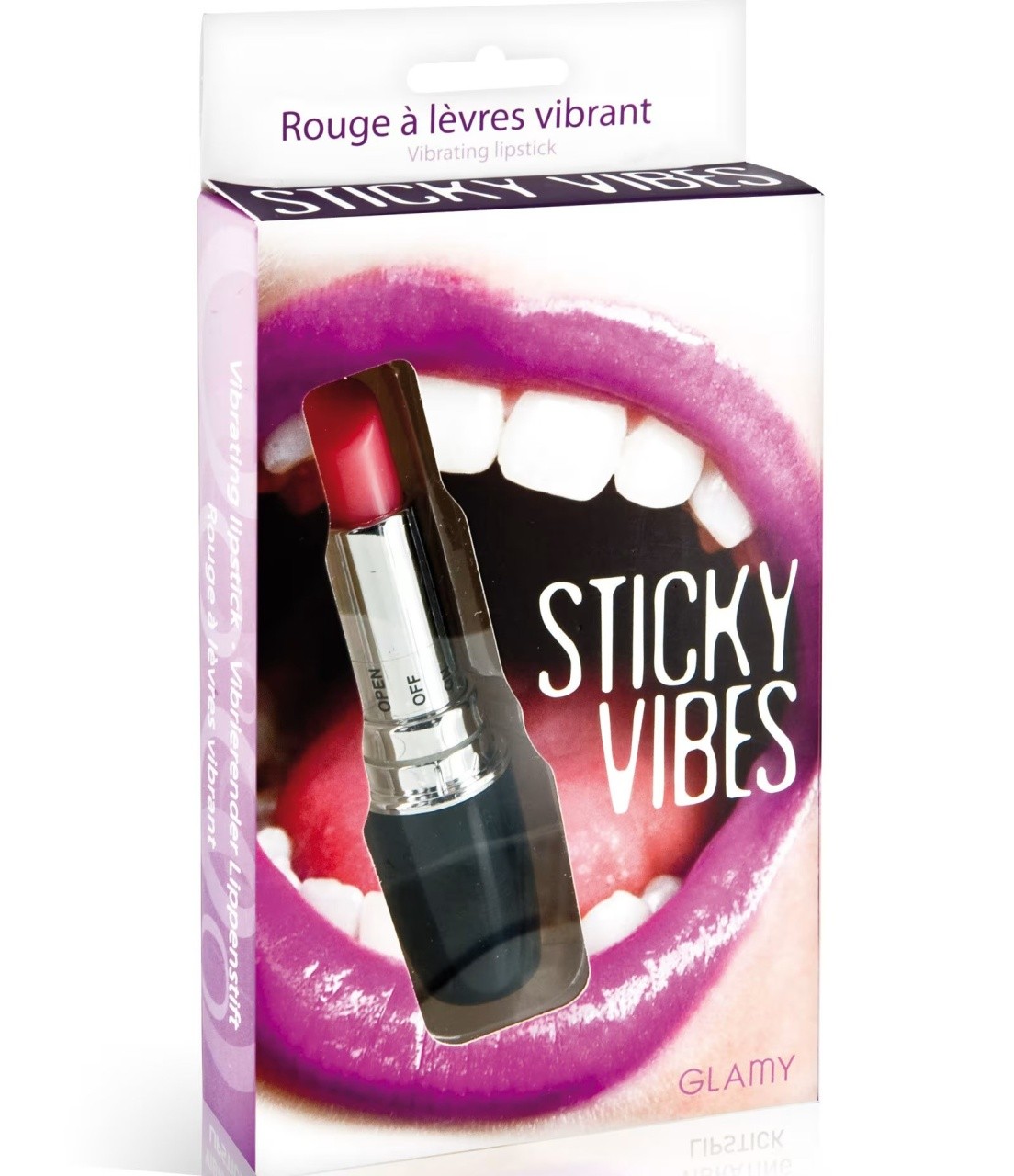 Ruž vibrator | Sticky Vibes Black