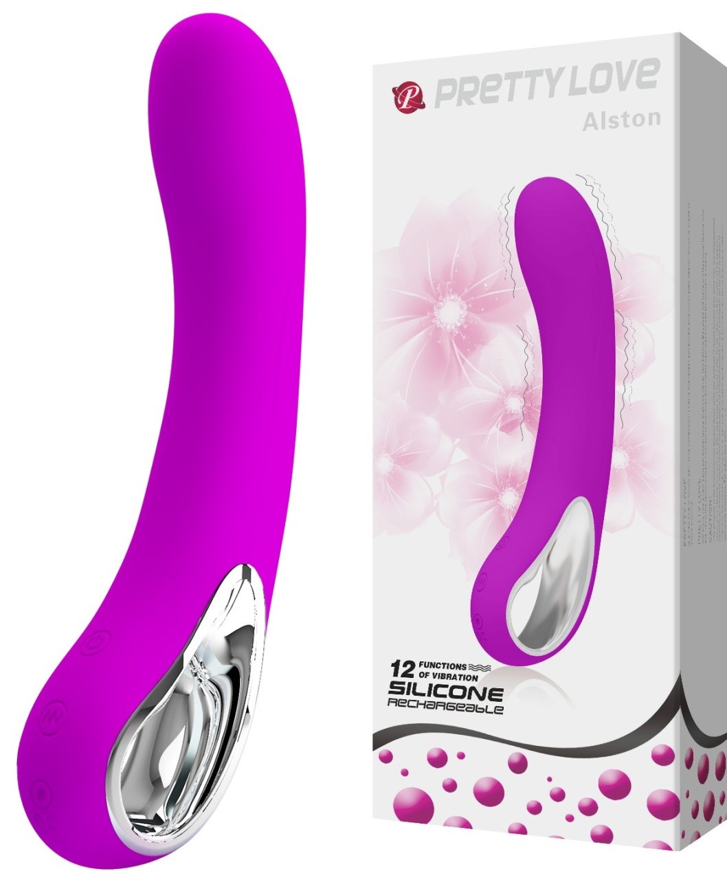 Silikonski vibrator | Alston Pink