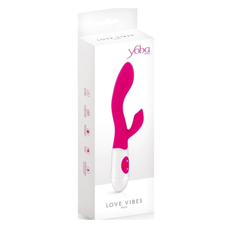 Silikonski multifunkcijski vibrator | Naya Pink