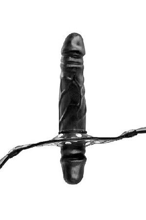 Double penis gag black