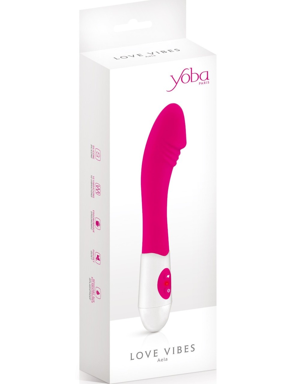 Silikonski vibrator | Aela Pink