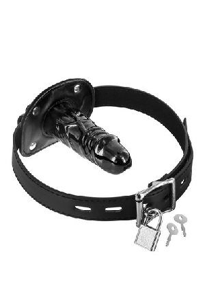 Fetish penis gag medium
