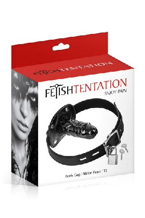 Fetish penis gag medium