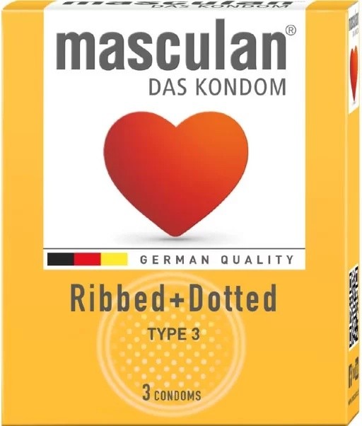 Masculan rebrasti i tačkasti | Ribbed+Dotted
