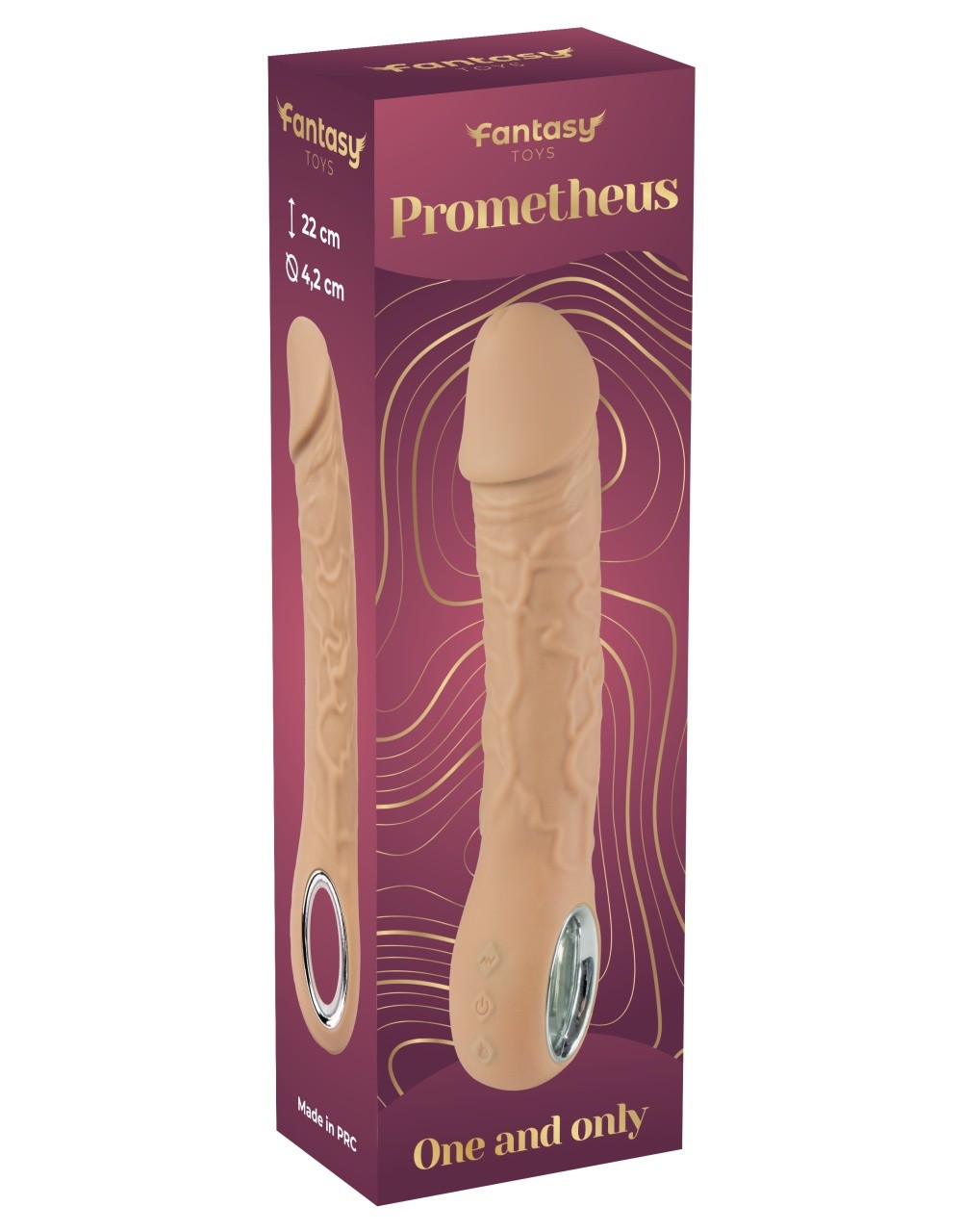 Silikonski Vibrator sa grejanjem | Prometheus Natur