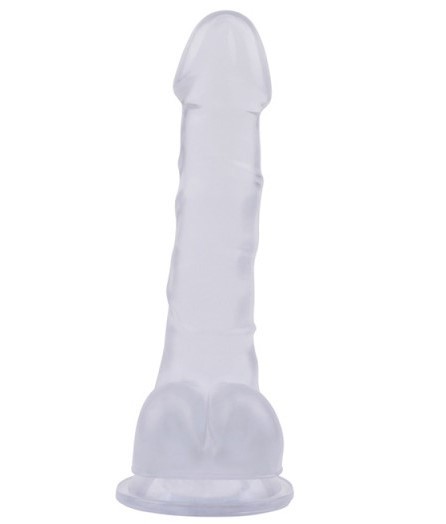 Clear dildo 19.5 cm