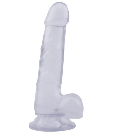 Clear dildo 19.5 cm