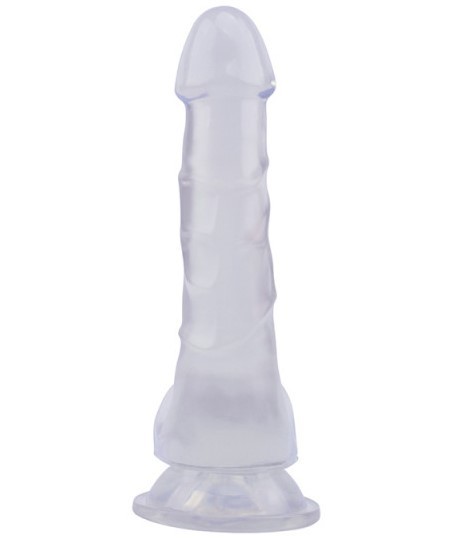 Clear dildo 19.5 cm