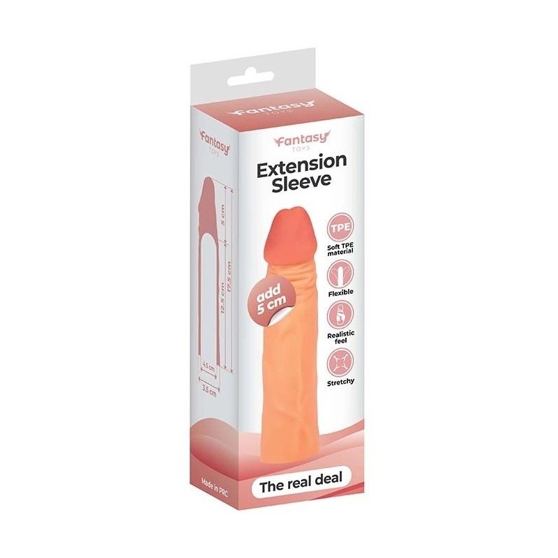 Realistična navlaka za penis | Extension Sleeve 17.5 cm