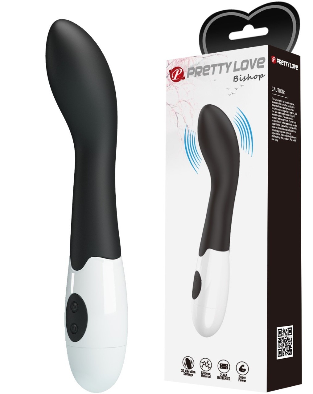 Silikonski vibrator | Bishop Black