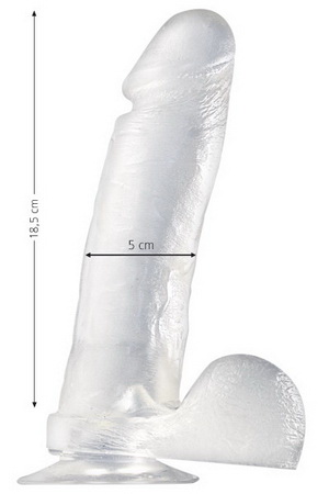 Real size jelly white 8