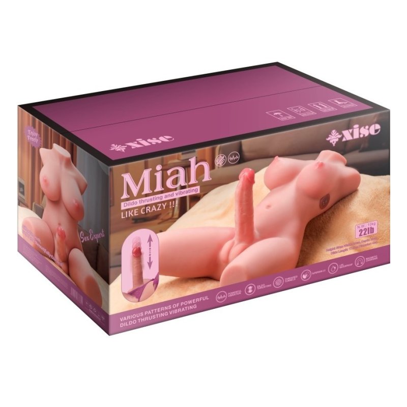 Realistična trans-torzo lutka | XISE Miah 55 cm