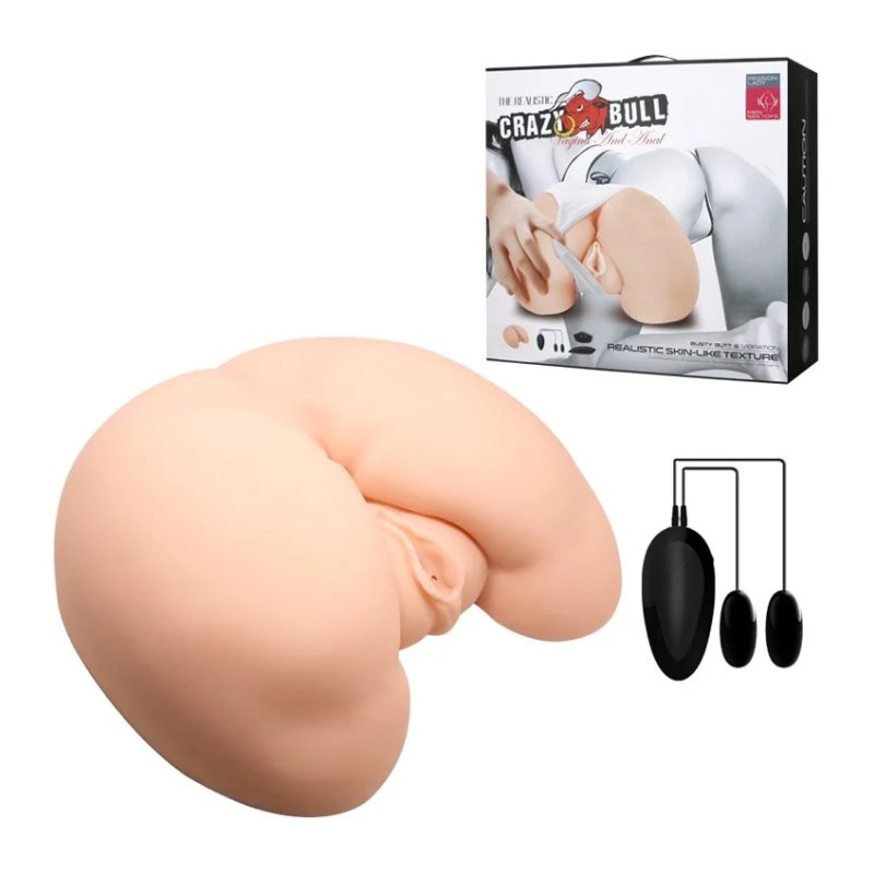 Realistična vibro vagina i anus | Crazy Bull