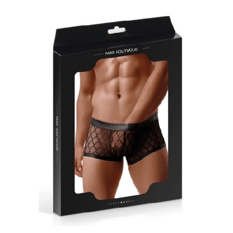 Boxer transparent black l