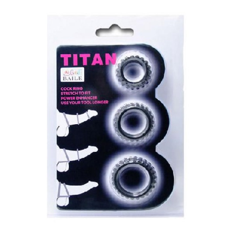 Titan 3 set cockring