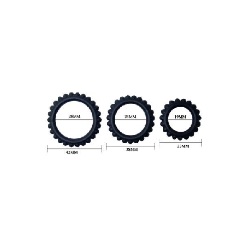 Titan 3 set cockring