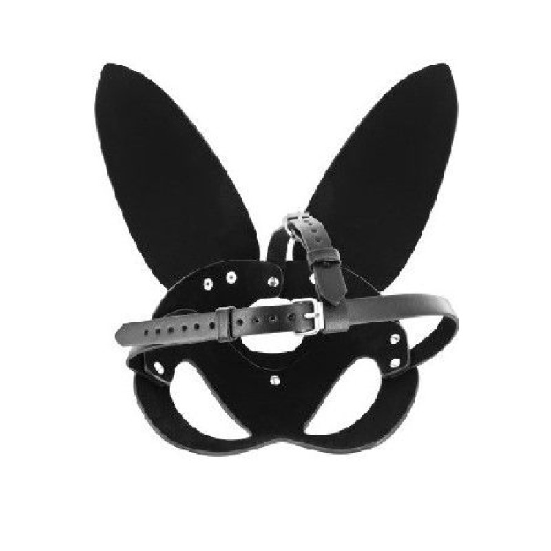 Fetish bunny maska black