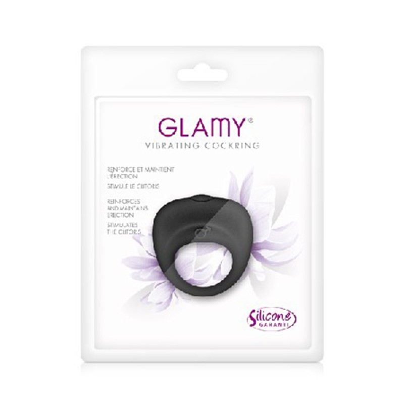 Vib glamy cockring black