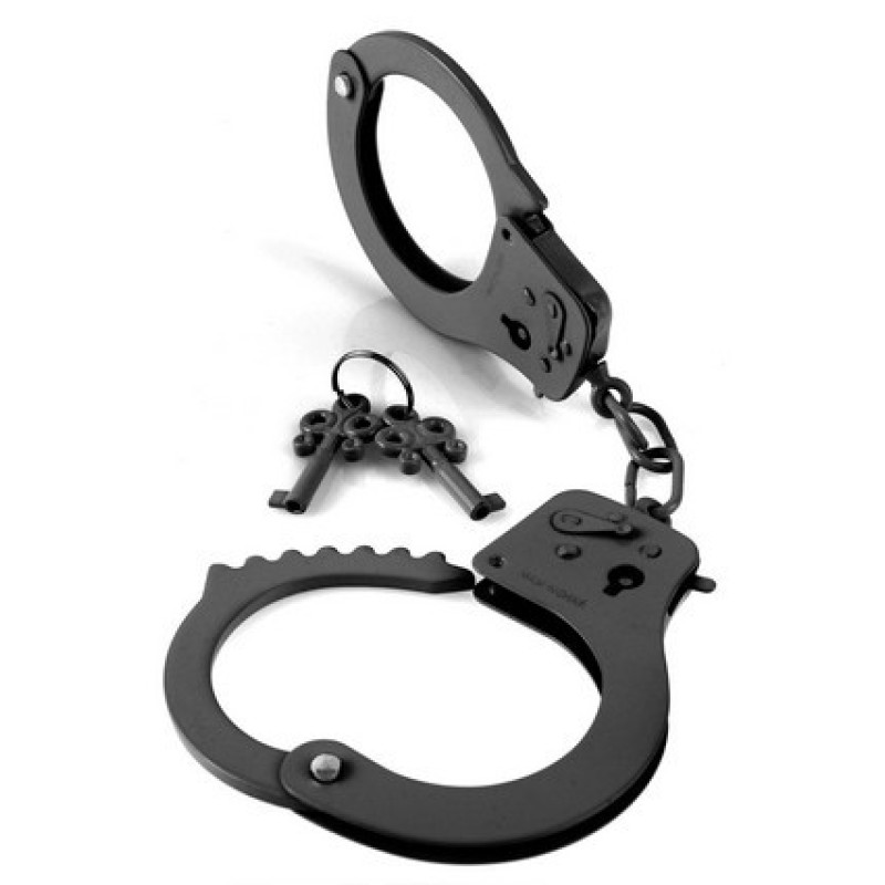 Metal cuffs blk