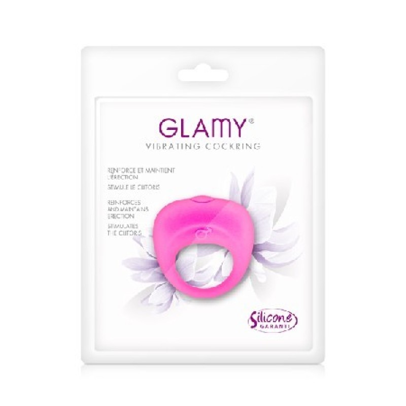 Vib glamy cockring pink