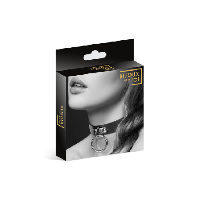 Fetish ogrlica alkica black