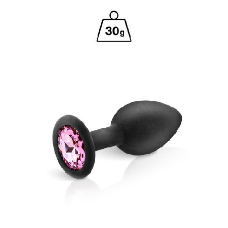 PLUG SILICON BLACK S