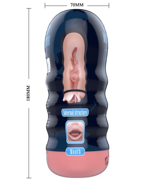 Vacuum Cup Masturbator Mouth (usta)
