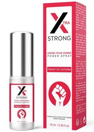 Xtra Strong sprej za stimulaciju erekcije sa efektom zagrevanja (15 ml)
