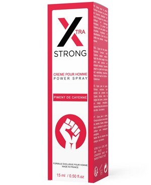 Xtra Strong sprej za stimulaciju erekcije sa efektom zagrevanja (15 ml)