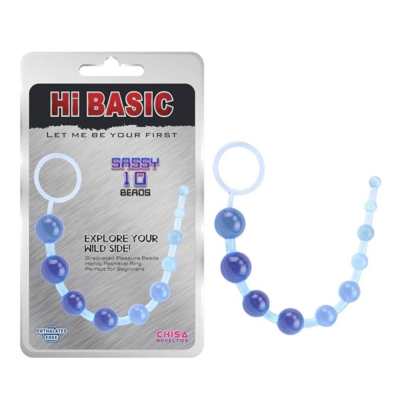Hi Basic Sassy Analne kuglice (plave)