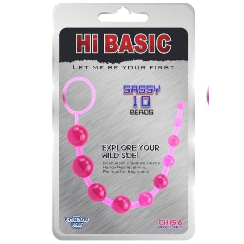 Hi Basic Sassy Analne kuglice (roze)