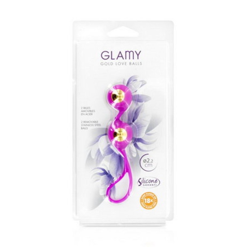 Glamy's Gold love Balls Analne kuglice