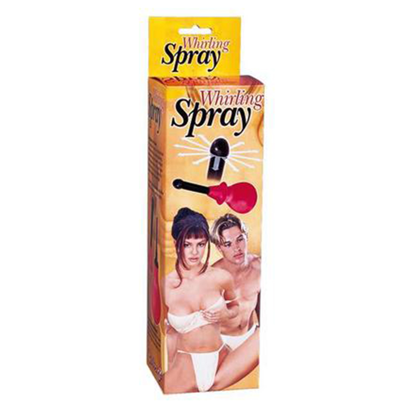 Whirling spray
