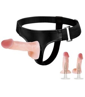 Baile Jessica Strap-On Double