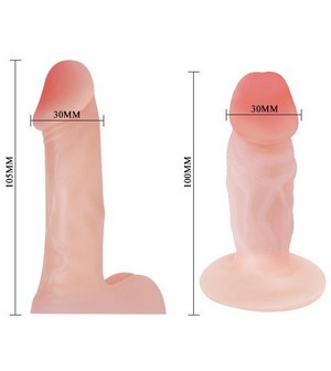 Baile Jessica Strap-On Double