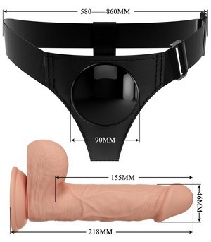 Pretty Love Universal Strap-On Harness Briefs Jerry