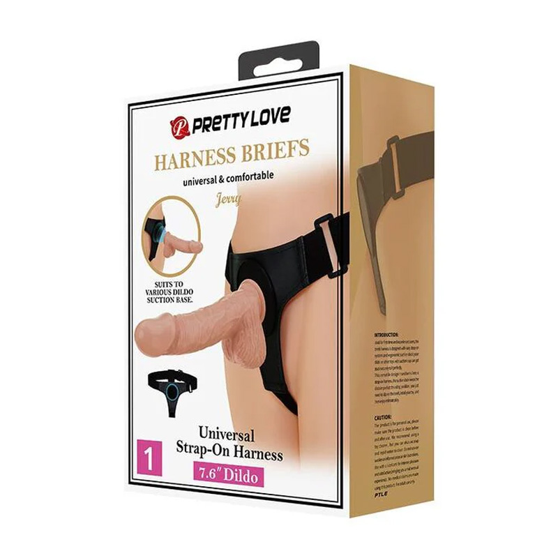 Pretty Love Universal Strap-On Harness Briefs Jerry