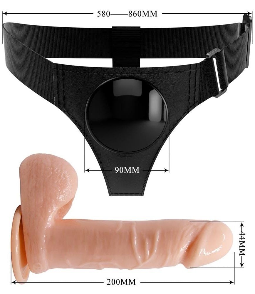 Pretty Love Universal Strap-On Harness Briefs Tom