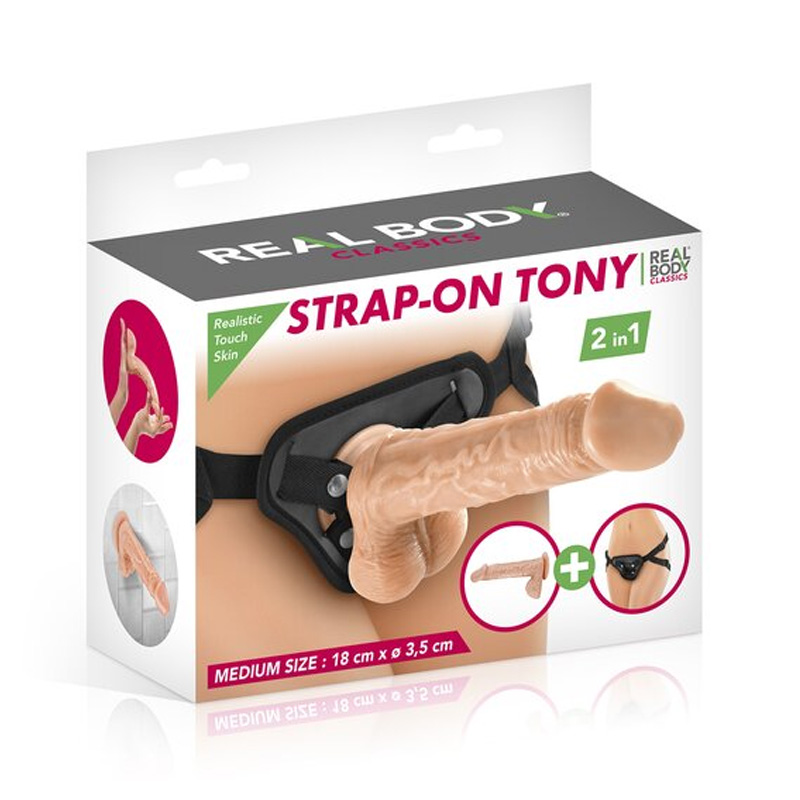 Real Body Strap-On Tony