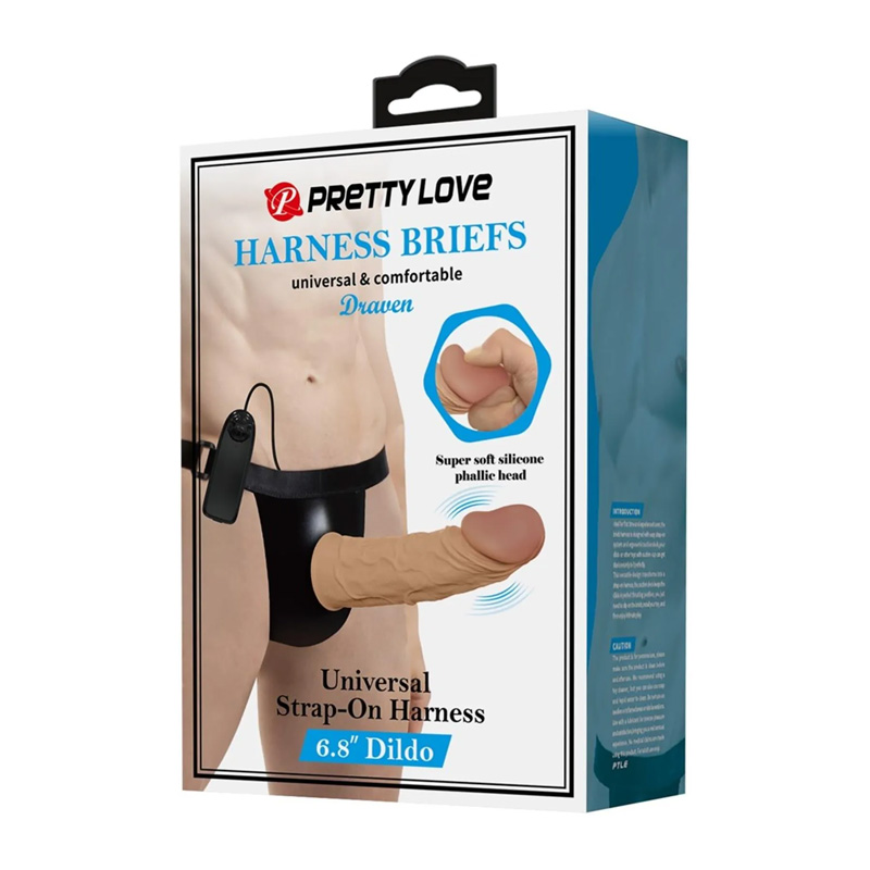 Pretty Love Universal Strap-On Harness Briefs Draven
