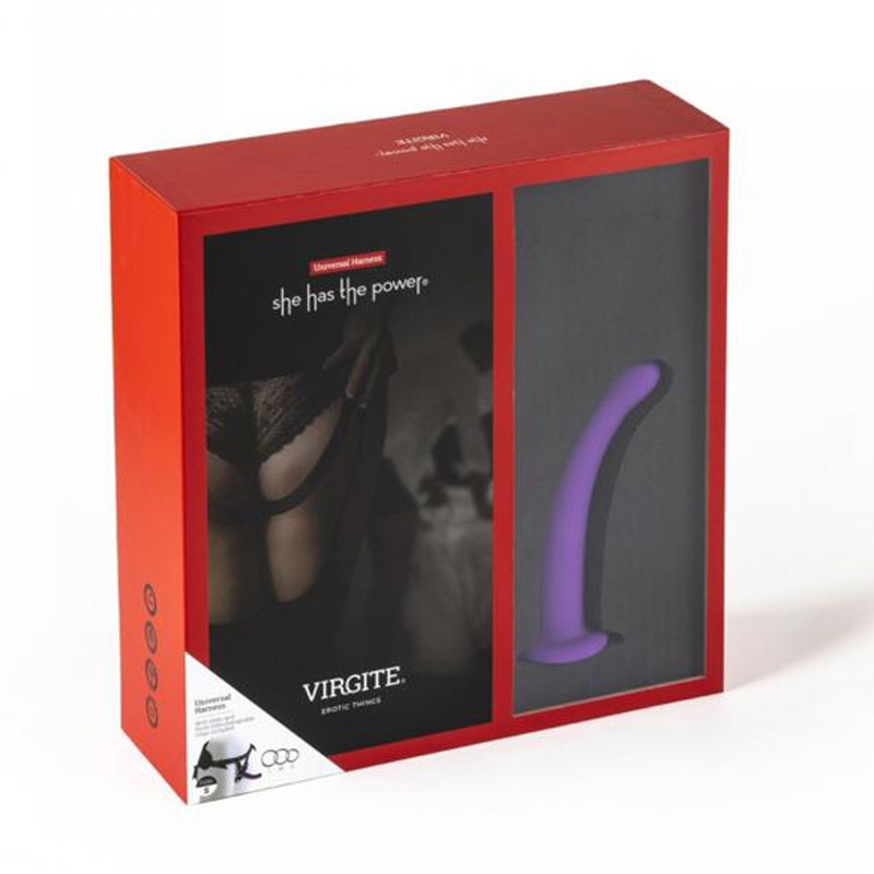 Virgite Strap-On Dildo (ljubičasti)