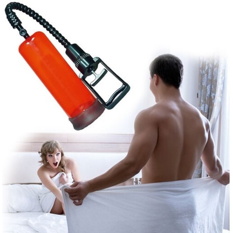 Air Control Pumpa za penis (crvena)