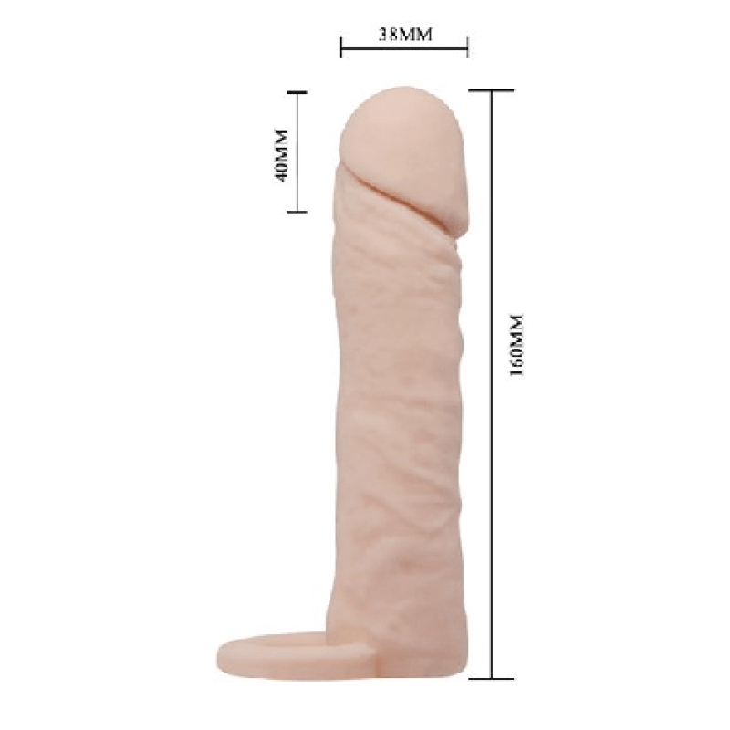Penis sleeve 6.2″ soft