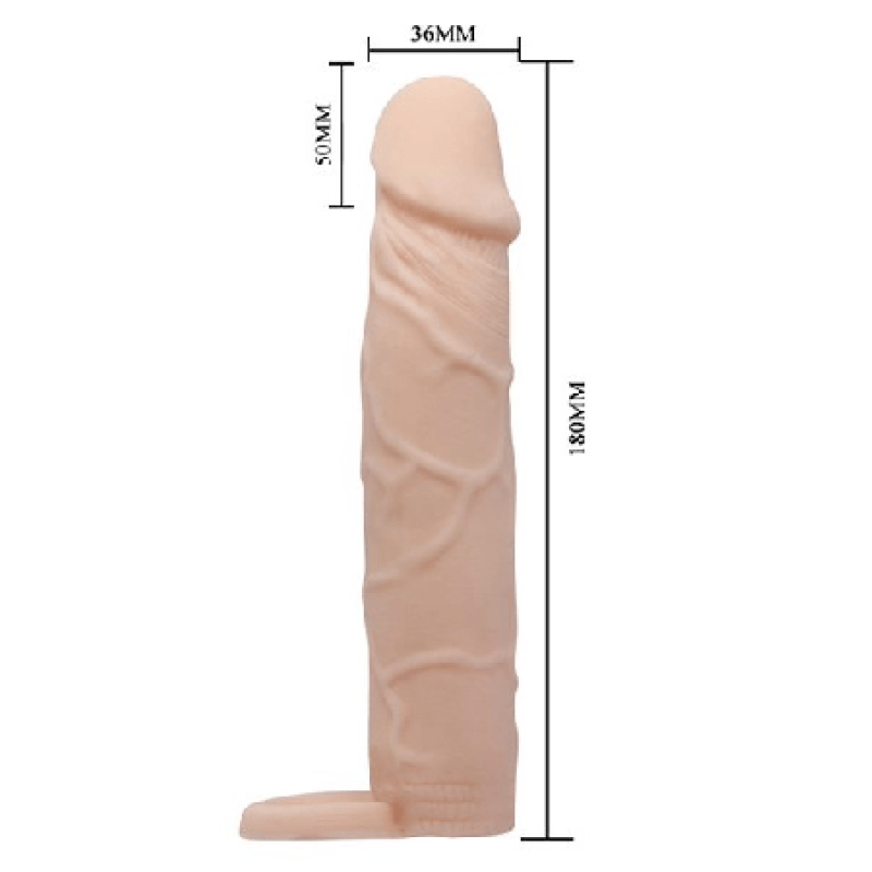 Penis sleeve 7″ soft