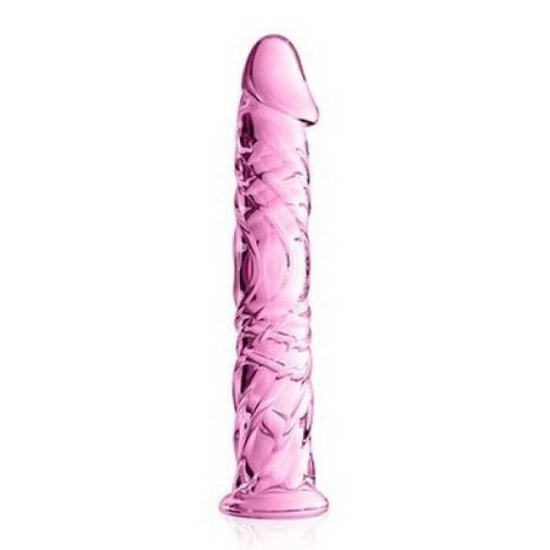 GLOSSY DILDO 4 PINK