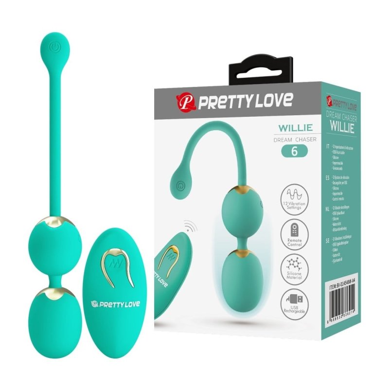 Vibro Kegel kuglice na daljinski | Wilie Green