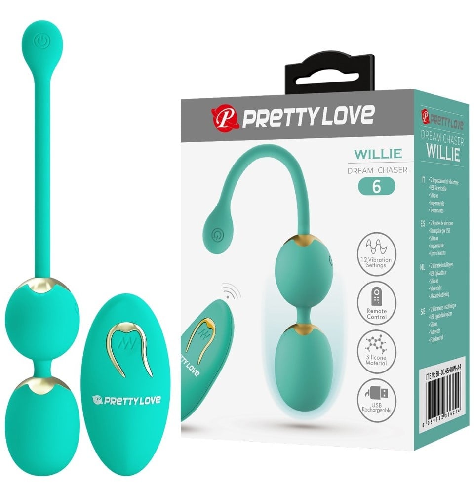 Vibro Kegel kuglice na daljinski | Wilie Green