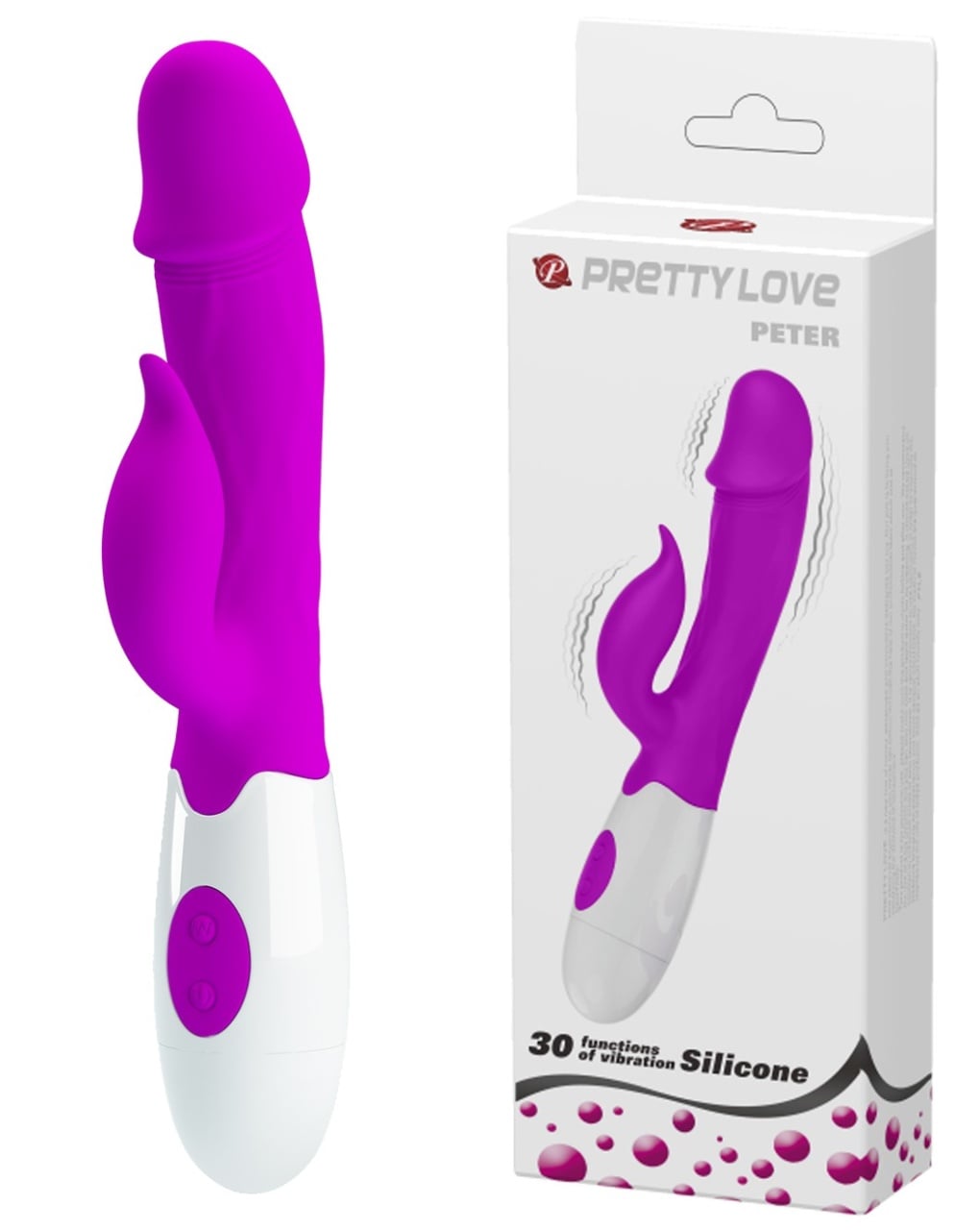 Silikonski vibrator | Peter Violet